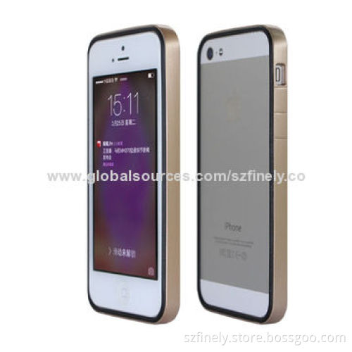 Bumper Cases for iPhone 5/5S, Double Injection, Ultra-thin, Lightweight and Simple